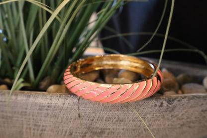 Rose aurum bangles