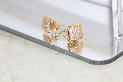 Everyday gem earrings