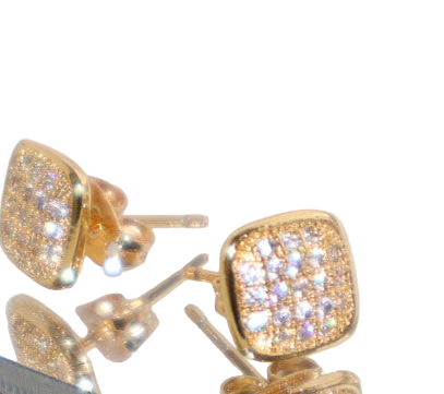 Everyday gem earrings