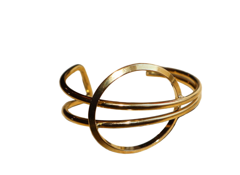 Moony-cuff bangle