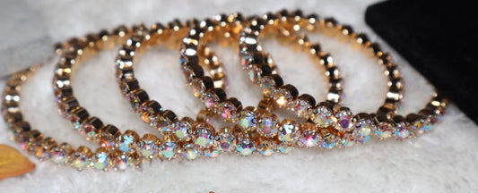 Colorful-sparkle bangle