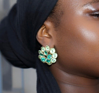 Verde Aura earrings