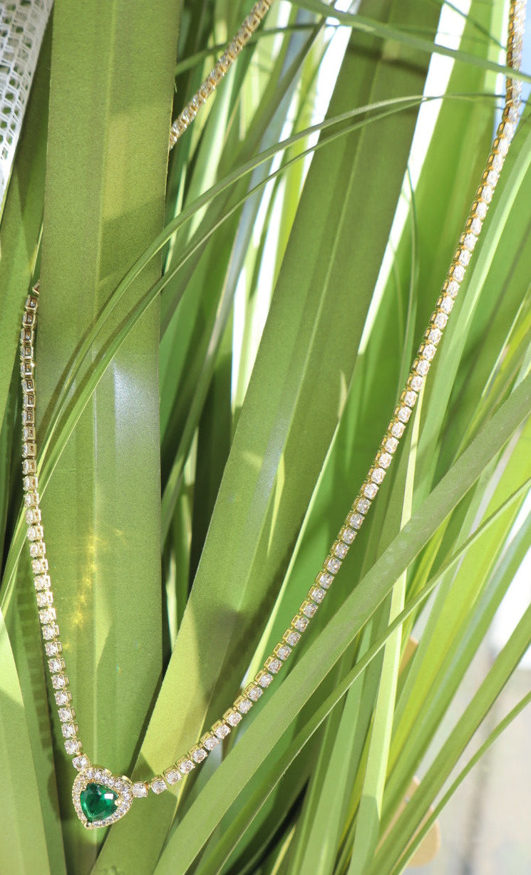 Emerald necklace