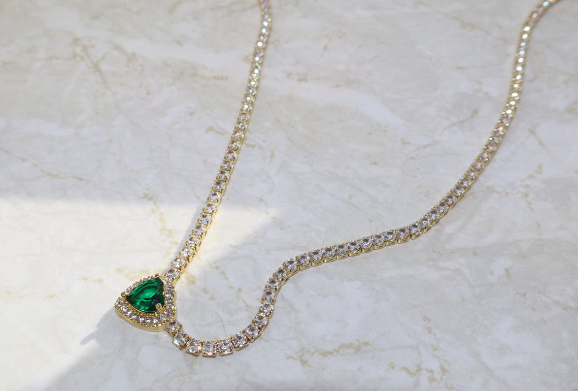 Emerald necklace