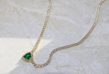 Emerald necklace