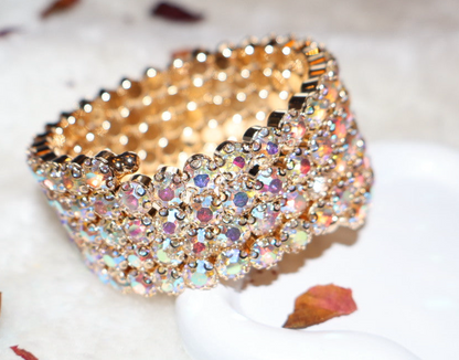 Colorful-sparkle bangle