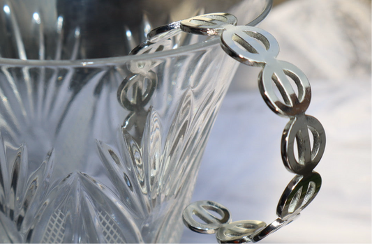 Silver beauty bangle